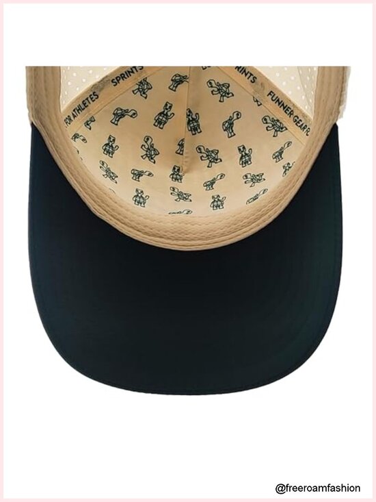 Structured Quick-Dry Performance Baseball Cap with Snapback Closure main image 5